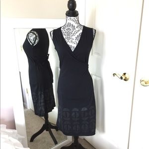 T-Box Cotten Wrap Dress (S)